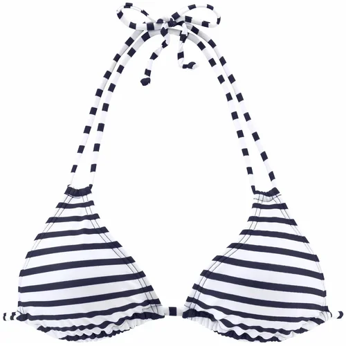 VENICE BEACH Bikini gornji dio plava / crna / bijela
