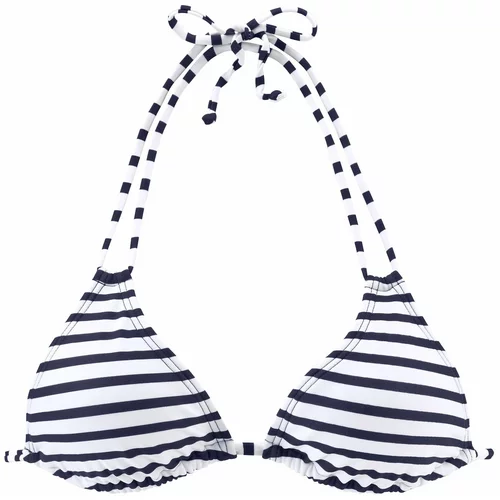 VENICE BEACH Bikini zgornji del modra / črna / bela