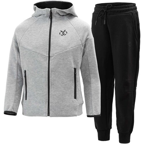 BRILLE komplet trenerka za dečake tracksuit, sivo-crna Slike