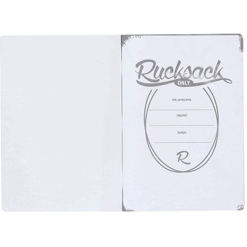 Rucksack Only Zvezek A4 Fantje mix, visoki karo, 52 listov, sortirano Slike