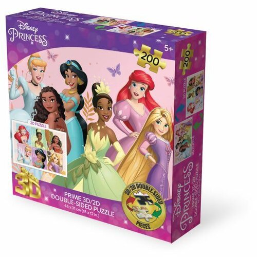  Puzzle 3d 200 pcs princess 46x31cm 37550 ( 114/37550 ) Slike