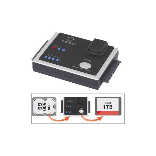 Renkforce 1-struki HDD kopirna stanica SATA Slike