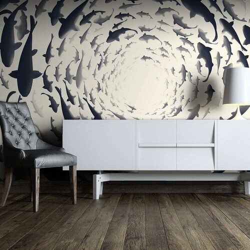  Tapeta - Fish swirl 400x280 Slike