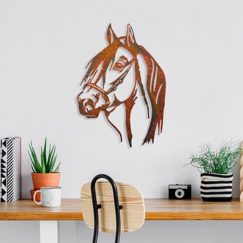 Wallity metalna zidna dekoracija, Horse - 1 Slike