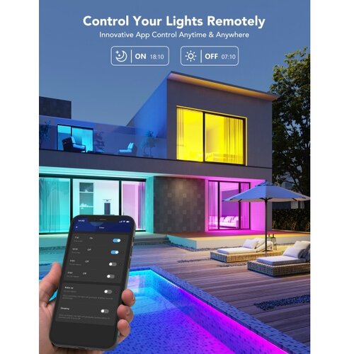 GOVEE RGBWW pametna LED žarnica E27 800LM 1 kos Slike