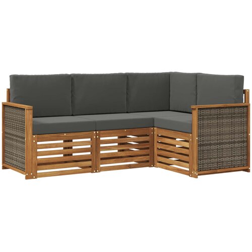  Set vanjskih sofa 4 kom. Poliester Slike