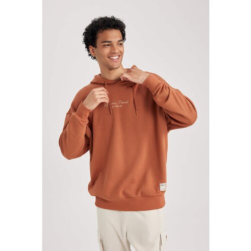 Defacto Oversize Fit Printed Long Sleeve Sweatshirt Slike