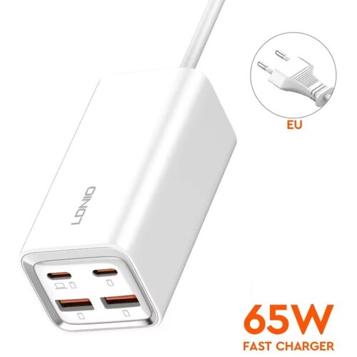  Kucni punjac LDNIO A4610C, QC4+, PD3.0, PPS, 65W beli Cene