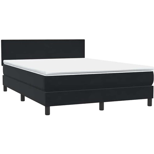 Box spring krevet s madracem crni 160x210 cm bar&amp;scaron;unasti Slike