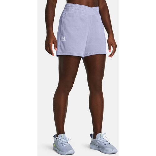 Under Armour Shorts UA Rival Terry Short-PPL - Women Slike