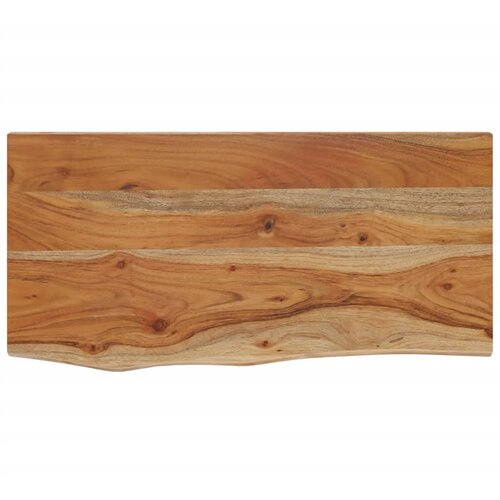 Maison Chic Stenska polica - Viseča Polica 60x30x2,5 cm pravokotna akacija naraven rob, (21793486) Slike