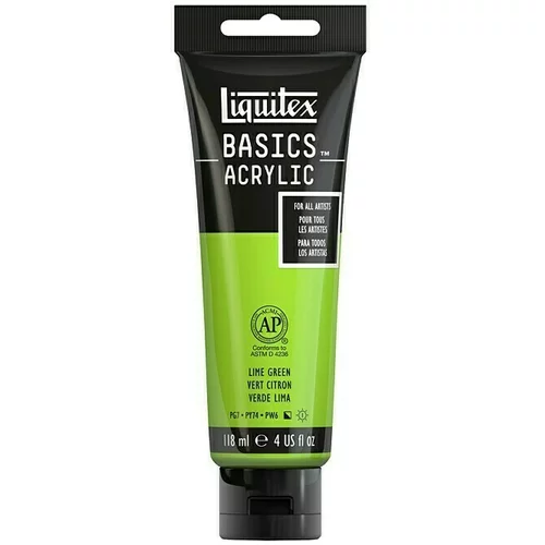 LIQUITEX Basics Akrilna boja (Limeta zelene boje, 118 ml, Tuba)