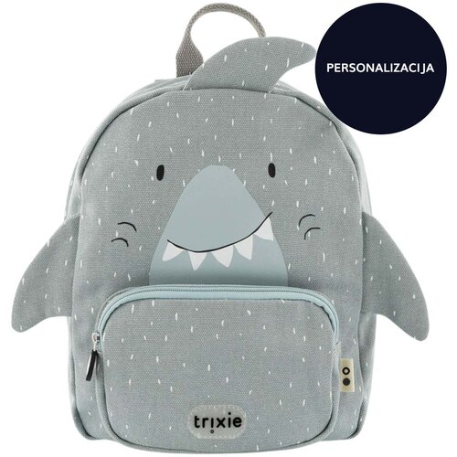 Trixie personaliziran otro&amp;scaron;ki nahrbtnik mr. shark z vezenim imenom Slike