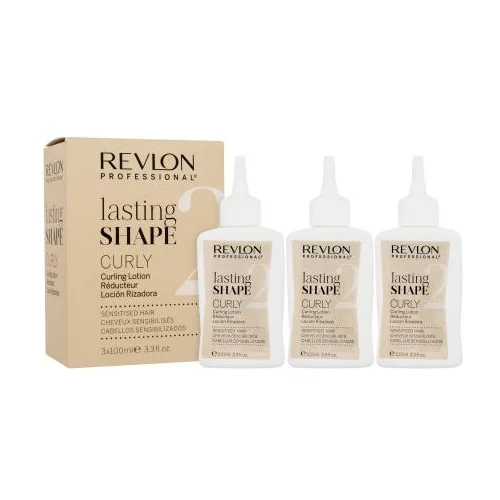 Revlon Professional Lasting Shape Curly Curling Lotion Sensitised Hair 2 trajna ondulacija za občutljive lase 3x100 ml true