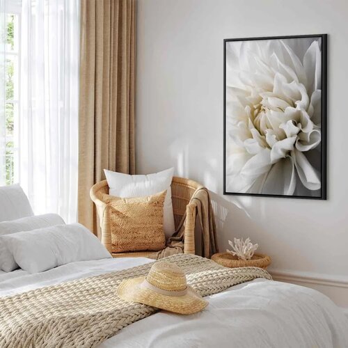  Slika - White Dahlia 60x90 Slike