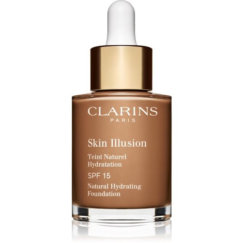 Clarins Skin Illusion Natural Hydrating Foundation posvetlitveni vlažilni tekoči puder SPF 15 odtenek 115 30 ml Slike