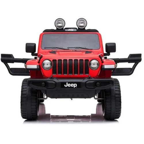 Lean Toys Otro&amp;scaron;ki avto na akumulator Jeep Wrangler Rubicon Rdeča 4x4 lea Slike