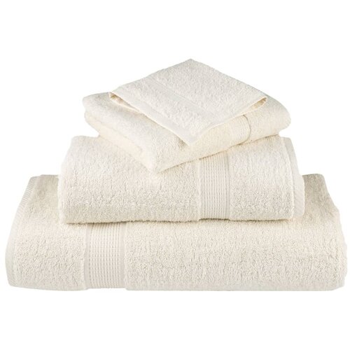  6-dijelni vrhunski set ručnika SOLUND krem 600 gsm Slike