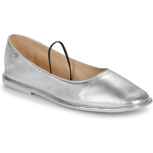 Coach Balerinke EMILIA METALLIC LTH Srebrna Slike