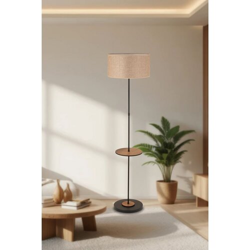 Opviq podna lampa 20586, 1 × E27, crna / krem Cene