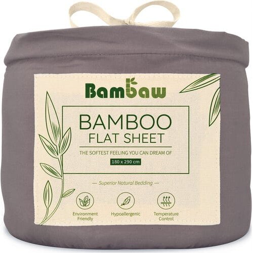Bambaw Cozy Rjuha iz bambusa - 180 x 290 cm - Dark Grey Cene