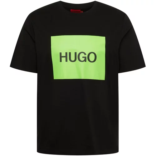 Hugo Majica 'Dulive' neonsko zelena / črna