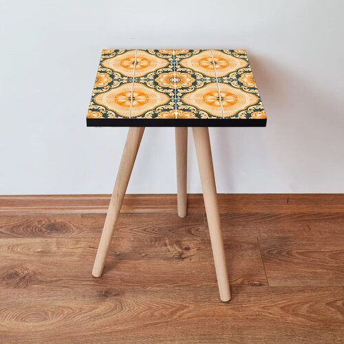 Hanah home klub sto Shp53, 35x42x35 cm, Šareni Cene