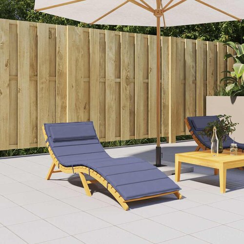  Jastuk za ležaljku kraljevsko modri 180x60x4 cm tkanina Oxford Slike