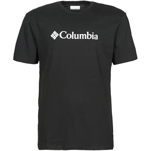 Columbia Majice s kratkimi rokavi CSC BASIC LOGO SHORT SLEEVE SHIRT Črna
