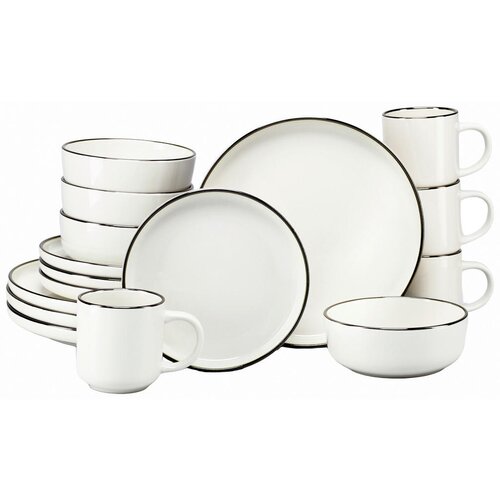 Creatable KOMBINIRANI SERVIS Nordic Festive Creme Cene