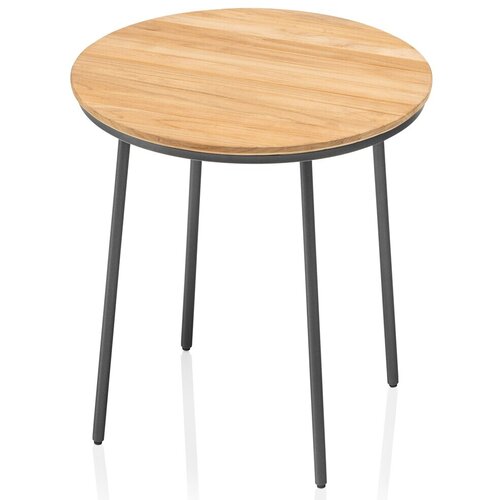 Vrtne mize KETTLER TRIBE miza Ø 50 cm – antracit / tikovina Cene