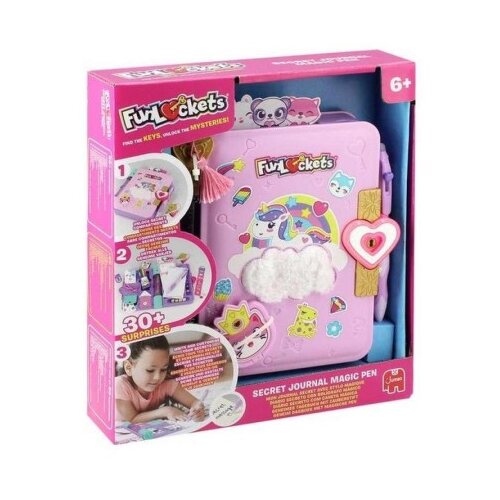 Kidz Delight Funlockets tajni dnevnik sa magicnom olovkom set ( KDS871 ) Slike