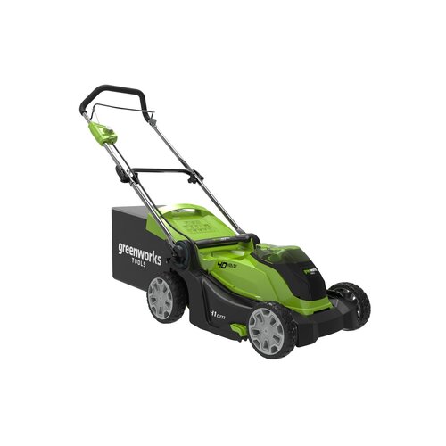 GREENWORKS G40LM41K4 akumulatorska kosilica 40v, 41 cm, sa punjačem i baterijom Slike