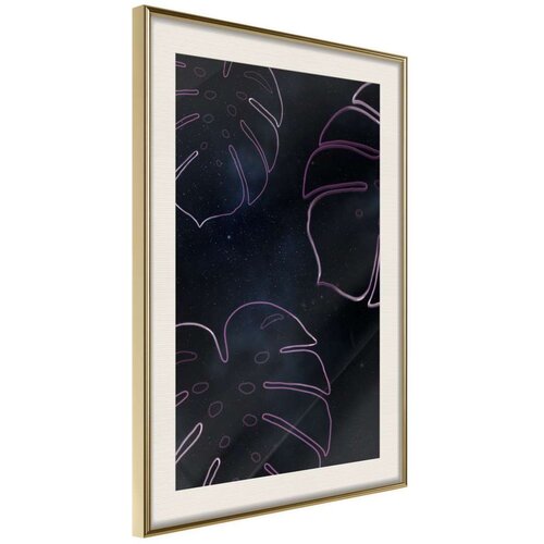 Poster - Monstera Outline 30x45 Slike