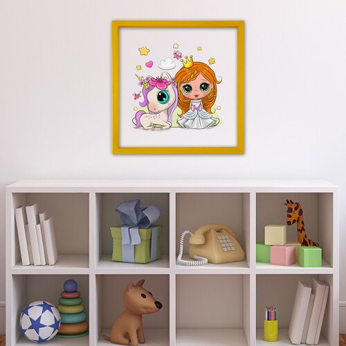Wallity CAM1944991450 multicolor decorative framed painting Cene