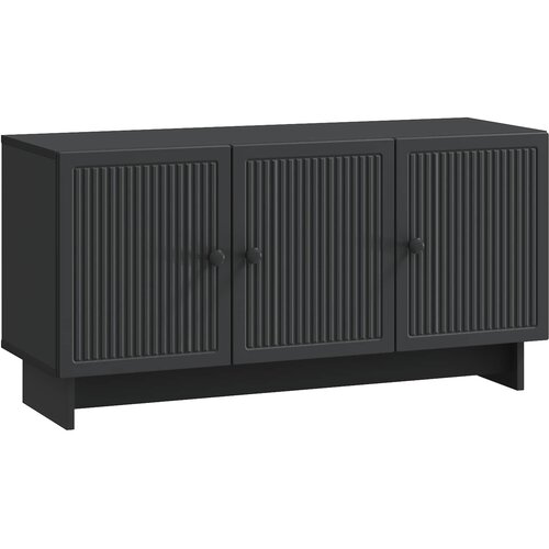 vidaXL TV omarica Črna 99 x 34,5 x 50 cm Inženirski les, (5000210259) Cene