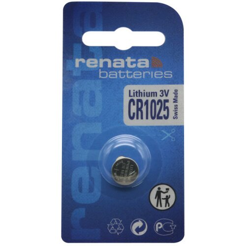Renata CR1025R/Z litijum baterije dugmaste CR1025 lithium 3V 1PACK 10MMX2.5MM/DL1025 Slike
