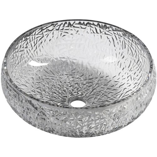 Sapho Črn steklen okrogel umivalnik ø 42 cm Gaviota – Cene