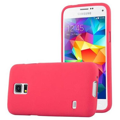 Cadorabo Ohišje, združljiv s Samsungom v Frost Red - Zaščitni pokrov iz fleksibilnega silikona TPU, (20576582) Cene