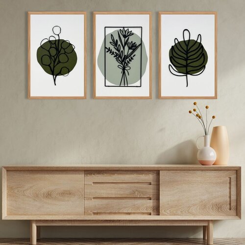 Wallity slika afitap, 3 dela, 50 x 35 cm Slike