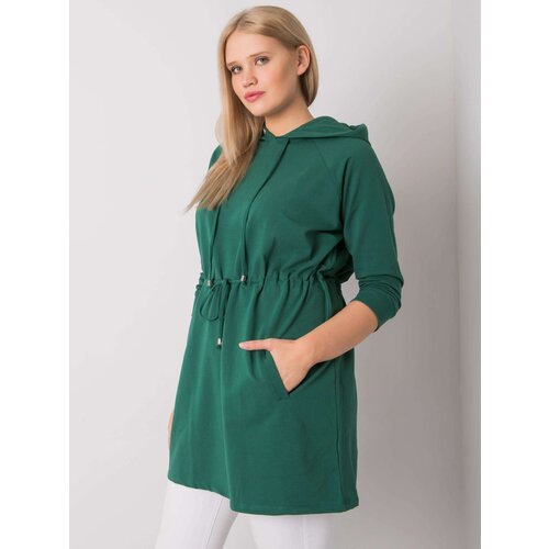 RELEVANCE Sweatshirt-RV-BL-6853.10P-dark green Cene