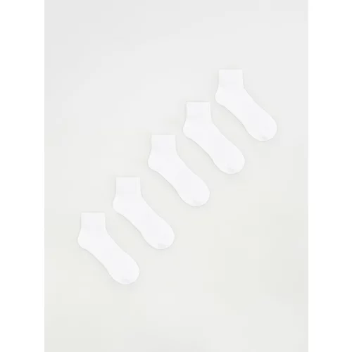 Reserved - Komplet od 5 pari čarapa - bijela