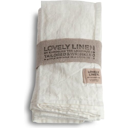 Lovely Linen Namizni tekač - Off-White Cene