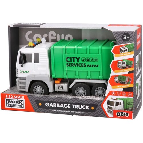  Work vehicles, igračka, plastični kamion đubretarac Cene