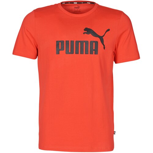 Puma Majice s kratkimi rokavi ESSENTIAL TEE Rdeča Cene