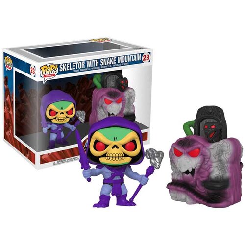 Funko figura POP! Masters of Universe Town - Snake Mountain with Skeletor Cene