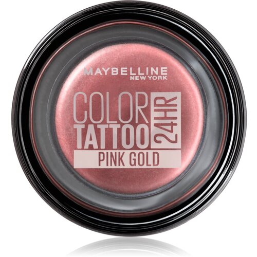 Maybelline color tattoo 24H kremno senčilo za oči 4 g odtenek 65 pink gold Slike