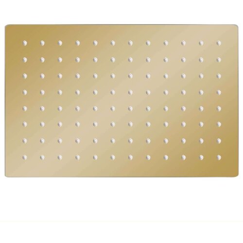  Tuš glava nerjaveče jeklo 30x20 cm pravokotna zlata Cene