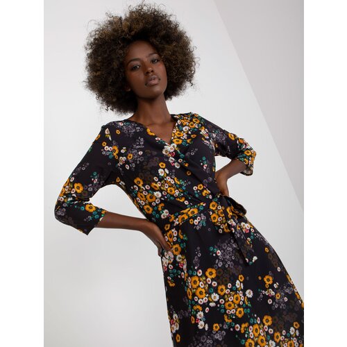 LAKERTA Dress-LK-SK-508095-3.39-black-yellow Cene