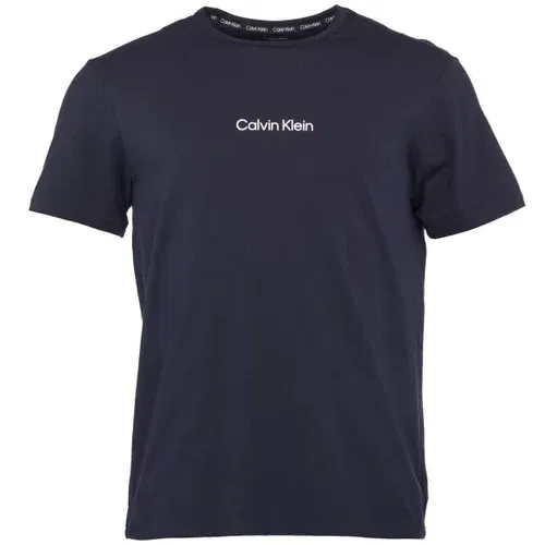 Calvin Klein S/S CREW NECK Muška majica kratkih rukava, tamno plava, veličina